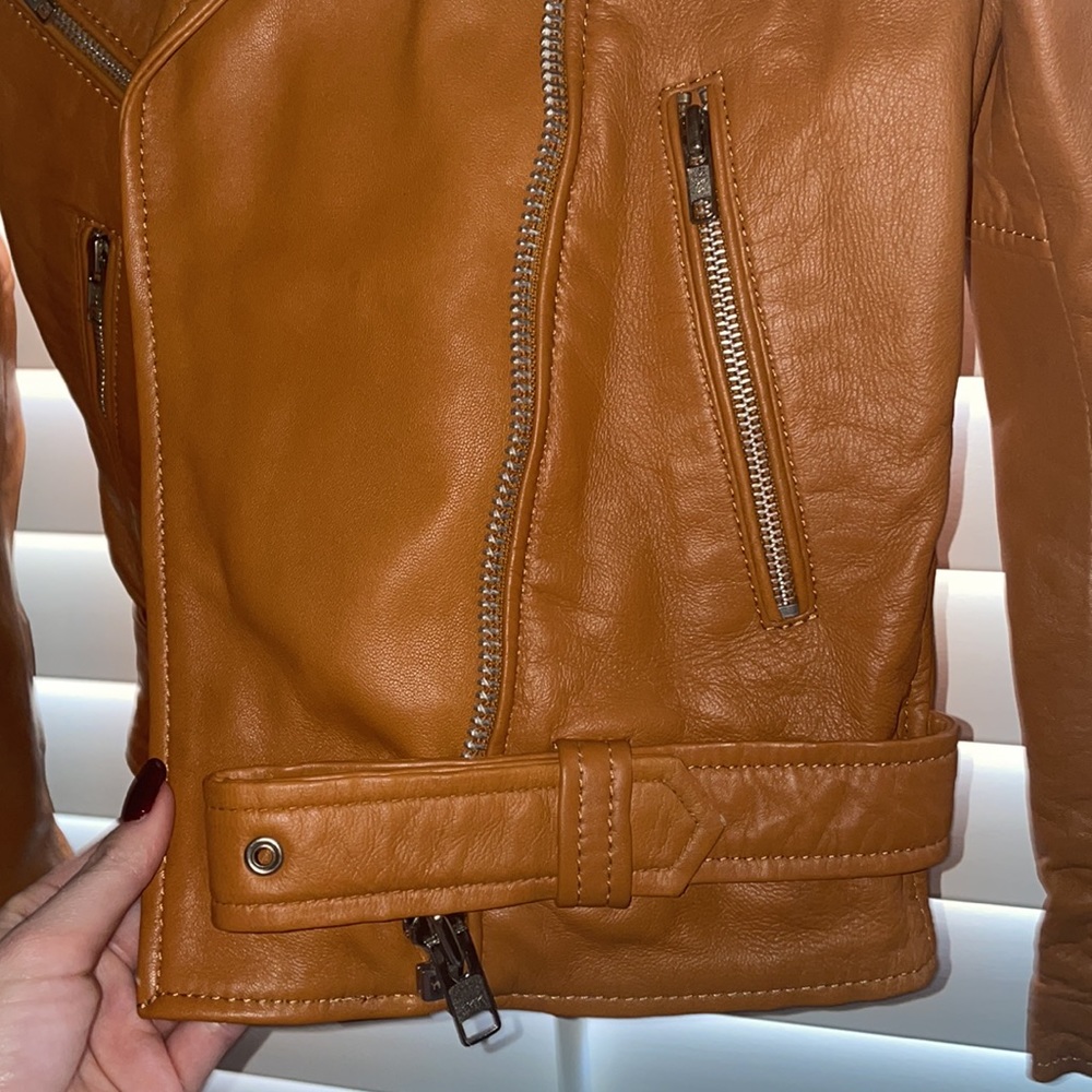 NEW Understated Leather Easy Rider Caramel Jacket - Picture 6 of 10